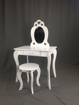 Obrázek z ALDOTRADE Dětský kosmetický stolek Elza 65x40x107cm s taburetem 