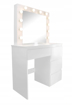 Obrázek z ALDOTRADE Kosmetický stolek Hollywood 90x40x140 cm 
