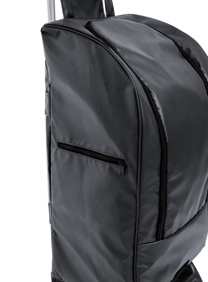 Picture of Aldotrade Shopping bag on buddy wheels black