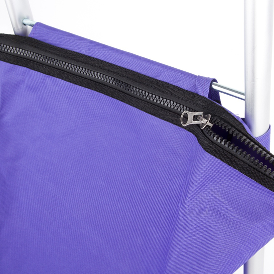 Picture of Aldotrade Shopping bag on wheels Nice Purple