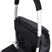 Picture of Aldotrade shopping bag on wheels with seat Comfort - black