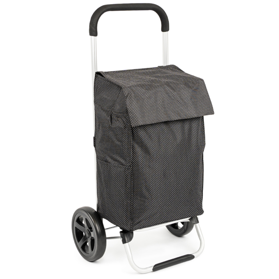 Picture of Aldotrade Shopping bag on wheels VIENA black