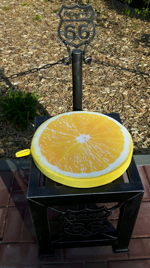 Picture of Aldotrade seat cushion Fruit - lemon