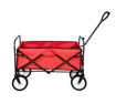 Obrázek z ALDOTRADE Skládací zahradní přepravní vozík červený 