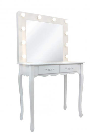 Picture of Aldotrade toilet cosmetic table vintage 80x40x140cm with mirror