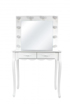 Obrázek z ALDOTRADE Toaletní kosmetický stolek Vintage 80x40x140cm se zrc 