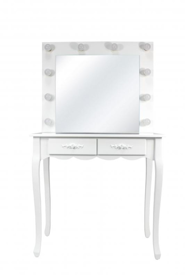 Picture of Aldotrade toilet cosmetic table vintage 80x40x140cm with mirror