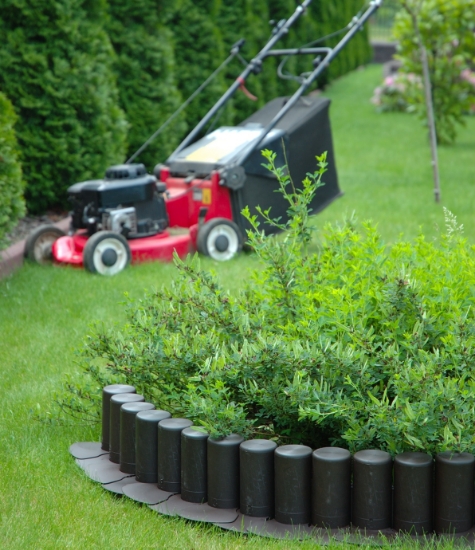 Obrázek z ALDOTRADE zahradní kolíková palisáda s pojezdem 2,15m - Teracota 