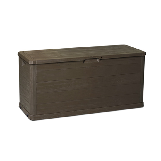 Picture of Aldotrade Garden storage box wood 280l brown