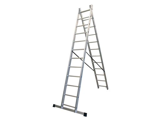 Picture of Aldotrade ladder al two -piece professional 2x14