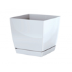 Obrázek z Květináč COUBI hranatý s miskou 18 cm 