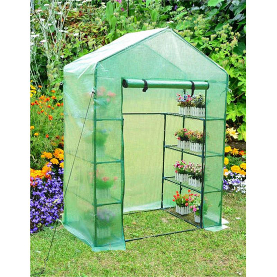Picture of Aldotrade garden foil with shelves 140x140x200cm
