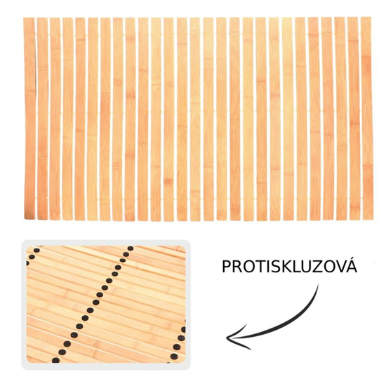 Picture of Bathroom bamboo mat