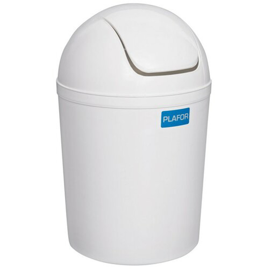 Picture of Waste basket swing top 15 l, white