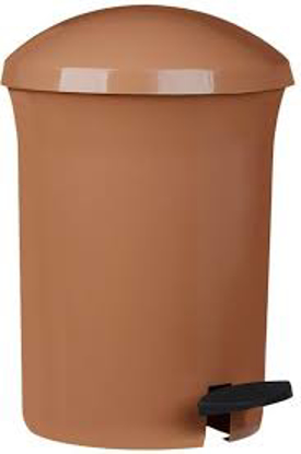 Obrázek Pedálový odpadkový koš Dust Bin 8,1 l, hnědá