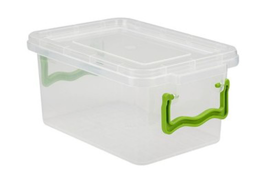 Picture of Plastic storage box 3l, white