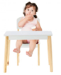 Obrázek z Dětský stolek se 2 židlemi, bílý 