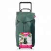 Obrázek z Nákupní taška na kolečkách Tris Floral zelená 