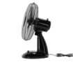 Obrázek z Stolní ventilátor černý 40W 
