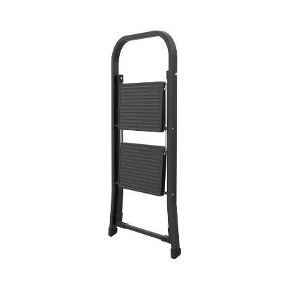 Zobrazit detail produktu - Schůdky ocelové MINIFERO 2, ČERNÉ, nosnost 150kg Obrázek Schůdky ocelové MINIFERO 2, ČERNÉ, nosnost 150kg