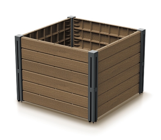 Obrázek z Vyvýšený záhon 2 ks BASE PLANT 61,8 cm - naturo ECO 