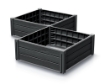 Obrázek z Vyvýšený záhon 2 ks BASE PLANT 75,6 cm - antracit 