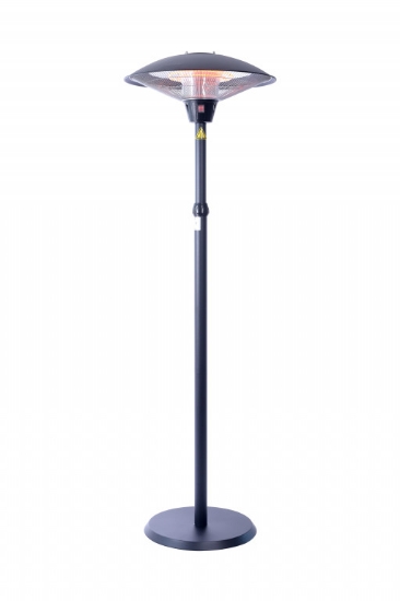 Obrázek z Elektrický ohřívač OSLO černý, 2100W 