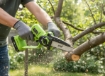 Obrázek z Akumulátorová pila na větve 20 cm, 900 W, 21 V 