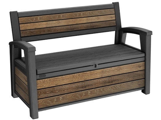 Obrázek z zahradní lavička Deco 227 L Ořech 