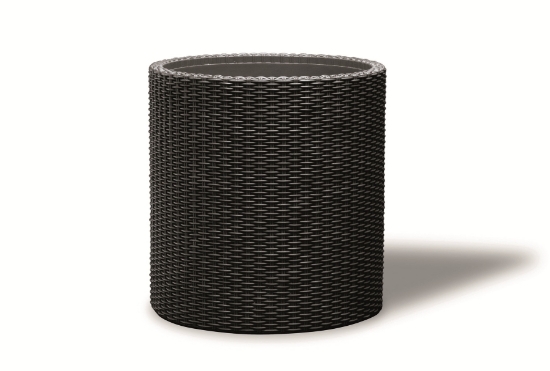 Obrázek z květináč Cylinder M 18L Antracit 