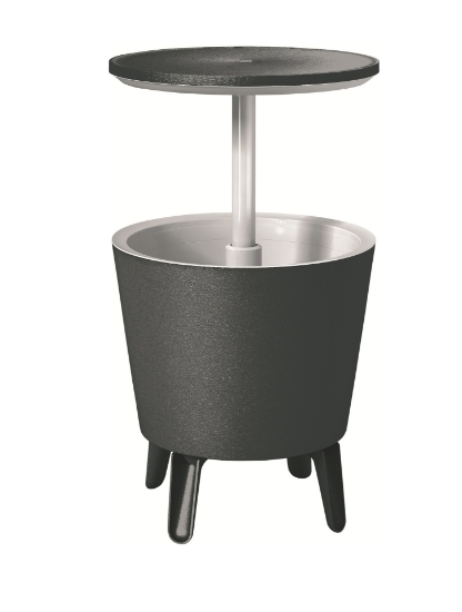 Obrázek z Zahradní Cool Bar Rattan 30L Antracit 