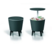 Obrázek z Zahradní Cool Bar Rattan 30L Antracit 
